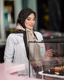 روسری ابریشم تویل قواره ۱۴۰