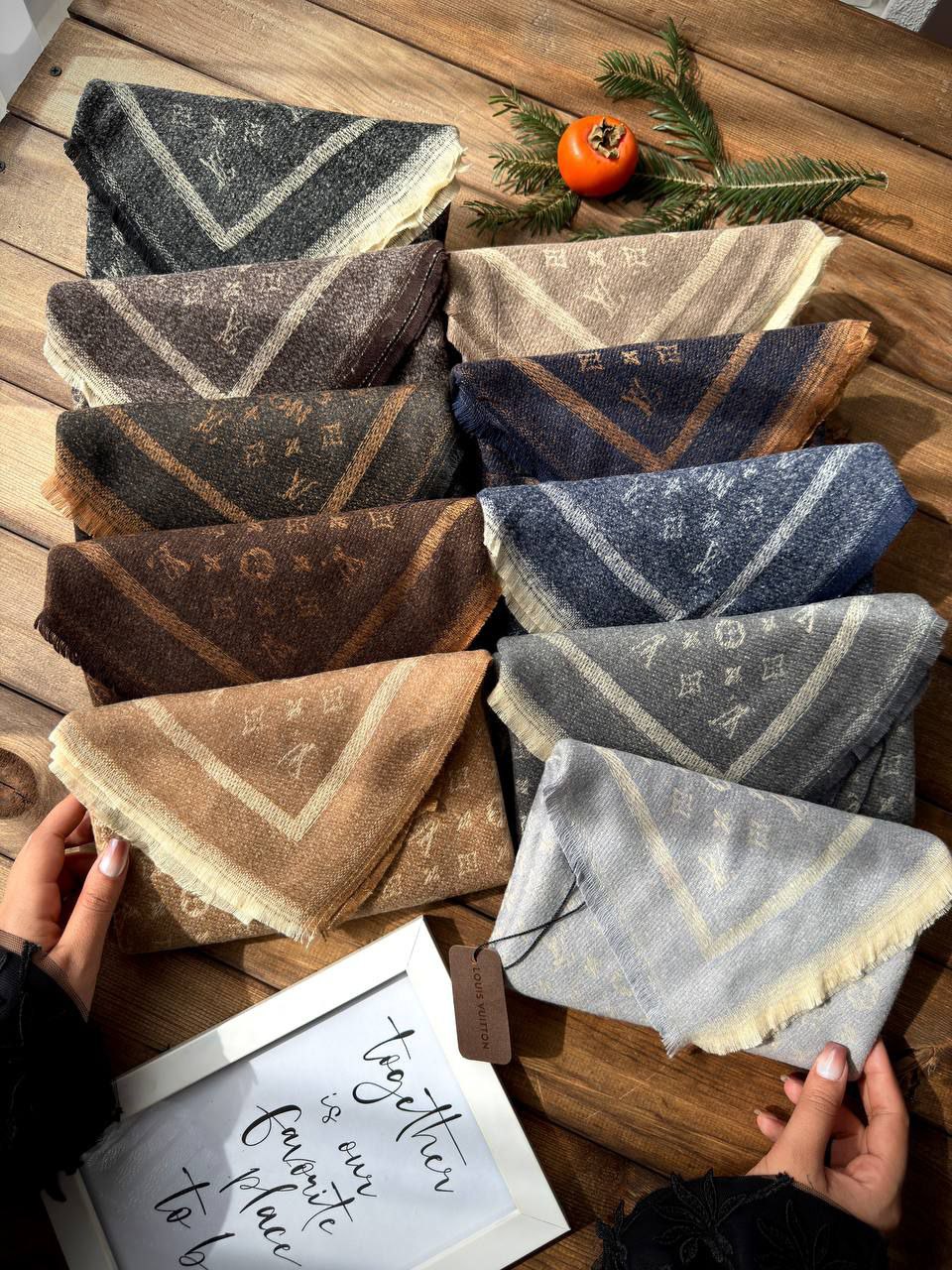 روسری موهر دورو مارک lv وارداتی