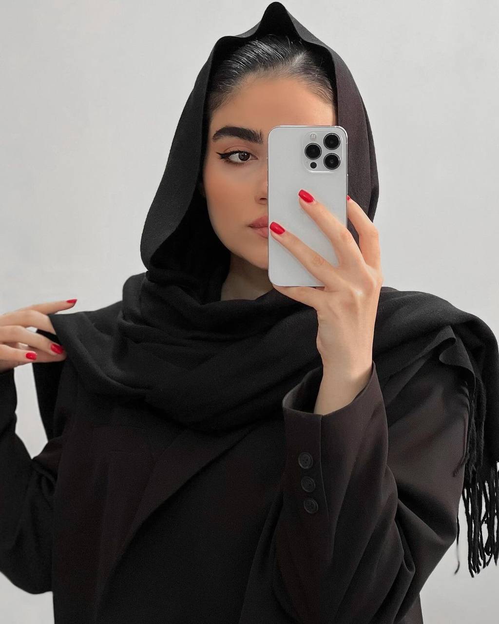 شال مشکی موهر گرنسی وارداتی