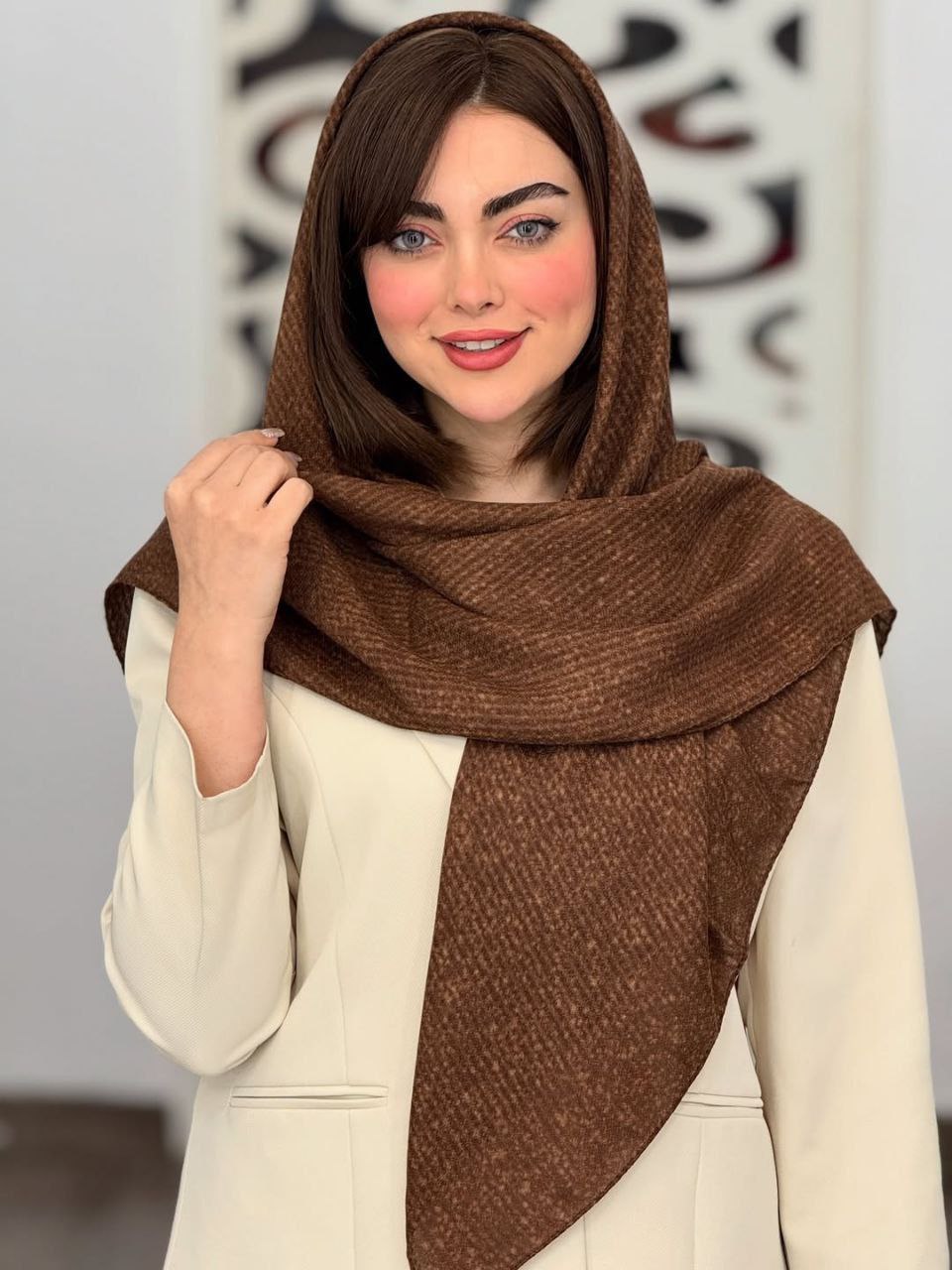 روسری شیک پاییزه ساده